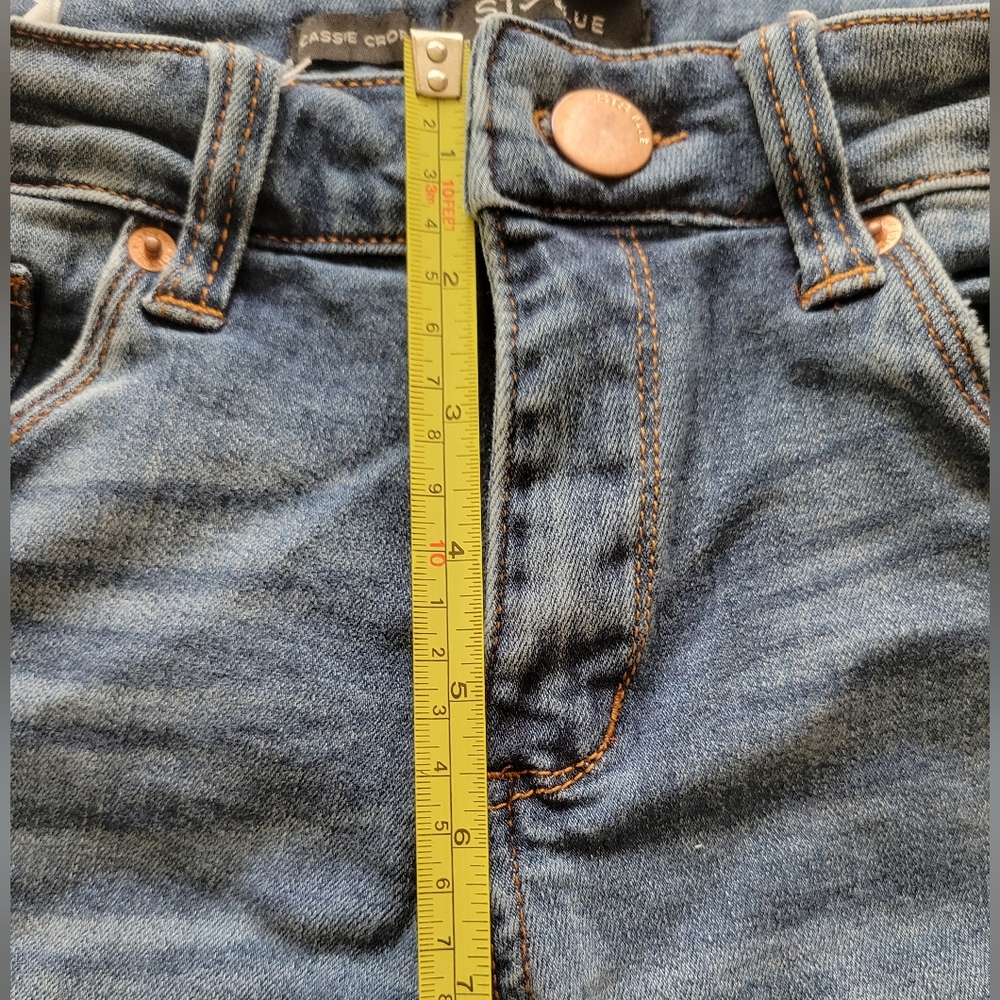 STS Blue Cassie Crop Blue Jeans Women's sz 26 - Picture 6 of 10